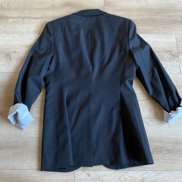 Aritzia Talula Exeter Blazer jacket black size 4 boyfriend style - Picture 9 of 16